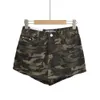 Sweet And Spicy Skirt Personality High Waisted Camouflage Work Dress Short Womens Summer Stretch Sexy Butt Fake Two
