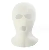 Hohe Qualität 100% Acrylneon Balaclava Maske 3 Loch Vollgesichtsbedeckung Balaclava Ski Maske Stricke Männer Mütze Hut Winter Thermohut Kopfbedeckung