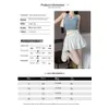 Pure kleur rok voor dames zomerstijl Koreaans ontwerp Niche vlinderdas Babes A Line groothandel