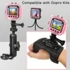 Väderbeständig kameror Kids Toy Camera Waterproof for Child Bike Action Video P O 4K Underwater Go Hero Pro Toys 230823
