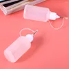 Vasen Spender Applikatornadel Einfache Tippkleberflasche transparent 10 mm Squeeze Behälter Tropfenflaschen