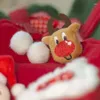 Abbigliamento per cani Abbigliamento per le vacanze di Natale Forniture per animali Cappotto divertente Felpa con cappuccio soffice invernale Design gatto