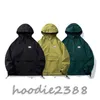 Matte hoodie Hooded hoodie men's new autumn storm jacket Japanese outdoor jacket cover coat men's couple top 1001