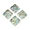 Pendant Necklaces Natural Colorful Abalone Pendants Square Sea Shell High Quality For Jewelry Making Diy Women Necklace Earrings Gifts