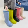 Rain Boots Water for Woman Shoes Fashion Galoshe Waterproof Rubber Fishing Working Shoe Footwear Botas Para Lluvia 230822