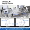 Zonesun Automatisk påsningsmaskin Pouch Packing Equipment VFFS Servo styr matgranulpulverförpackningslösning ZS-FS420F