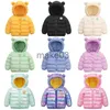 Down Coat Fashion 2023 Zimowe dziewczęta płaszcz dziecięcy maluch wierzcha ciepłe topy Baby Boys Kurtki 15 lat pucha kurtka dla dzieci płaszcze unisex J230823