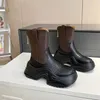 Plateforme Boot de la cheville Boots de designer français Femmes Dernières Arrivée Taille 35-42 Modèle 80901