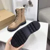 Bottes courtes de la plus haute qualité de Designer U pour femmes en automne et en hiver 2023, bottes de neige polyvalentes à semelles épaisses en peluche, bottes Martin antidérapantes chaudes et à la mode