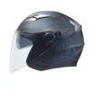 Cascos de motocicleta Dot Summer Vintage Casco abierto 3/4 Cara Casco Moto Jet Scooter Bike Retro Casque