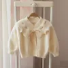 Pullover Autumn Winter Sweater Clothes For Girl Flower Cute knit Wear Long Sleeve Princess Kid Children Outerwear Girls Knitwear 230823