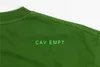 T-shirts pour hommes Bonne qualité Washed Batik Green Cav Empt Chemises de mode Hommes 1 1 CAVEMPT Géométrie abstraite C.E Femmes T-shirt Vintage Tee