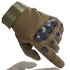 Cinco dedos Guantes para hombre Dedo completo Militar Táctico Motociclista Paintball Disparo Airsoft Combate Conducción Caza Ciclismo 230823