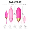 Rabbit Wireless Multi zmienna częstotliwość Jajka Jajka Mini mocne wibracje masturbator