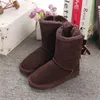 Stivali da neve per bambini per bambini Mantengono scarpe da studentessa di cotone calde per stupefaggi da neve Anti-slip Dimensione 3280
