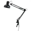 Tafellampen LED Studio Desk Lamp Vintage draagbaar met klemboeklezen Vouwen schrijven Studie Licht armatuur voor nagelmanicure