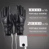 Five Fingers Gloves USB Warm Hand Heating Touch Screen Electric Windproof Constant Temperature for Indoor Home Outdoor 230823