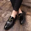 Rinnande skor män Tassel loafers mens loafers läder man skor läder tofs mocassin homme calzado hombre zapatos de hombre män skor 230803