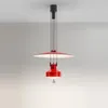 Ljuskronor italienska flexibel upp och ner LED postmodern aluminiumminimalism ljuskrona lumunaire inomhusbelysningslampa för matsal