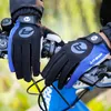 Luvas esportivas Ciclismo Anti -deslize Bike Pad Men Breathable Anti -choque MTB Bicycle Glove Man 230822