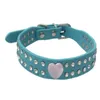 Dog Collars Cute Collar With Bling Rhinestones Diamond Flower Pattern Studded Small Cow Bells For Dogs Large Bow