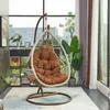 Camp Furniture Hanging Hammock Swing Indoor Egg Chair Outdoor Garden Leisure Swings With Stand Basket Rocking Chairs