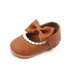 Erste Wanderer niedliche Baby Patent Leder Walker Schuhe für Mädchen 2023 Infant Born Festival Frühling Herbst Bow Prinzessin Kleid No Slip 230823