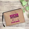 Cosmetic Bags Cases Super Atsem Printed Bachelorette Party Makeup Bag Toiletries Organizer Pouch Purses School Gifts 230823