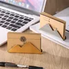 100 Prozent Einfacher Edelstahl Golden Visitenkartenhalter Stand für Schreibtischkartenstand für Visitenkarten Office Desk Organisatoren