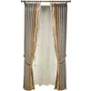 Sheer Curtains Scandinavian for Living Dining Room Bedroom Modern Upscale Atmosphere Blackout Simple European Style 230822