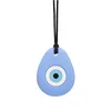 Baby silicone teether Chewelry Sensory Necklace Boys Girls Teacridrop Hye Hye Hye Hye Hye Eye Pendant Toys Toys Authd Autismo