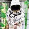Sweatshirts Mens Designer Hoodies Fashion Streetwear Saint Mixxxx Denim Tears Co Branded Kapok Casual Hoodie Sweater for Men