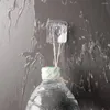 Kancalar duvar asılı gadget çift taraflı yapışkan kanca çıkarılabilir po tutucu soket su geçirmez mutfak tuvalet depolama