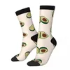 Heren sokken grappig gelukkige sok voor mannen avocado harajuku fruit eten ademende patroon geprinte crew nieuwheid cadeau