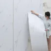 Wall Stickers 60300cm Modern Marble Floor Tile Thick SelfAdhesive Ground Wallpapers Bathroom Kitchen DIY Bedroom Home Decor 230822