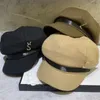 Designer Beret Fashion Letter Luxury Fitted Hat Beret Cap Outdoor Bonnet Winter Hats Fashion Street Women Mens Octagonal Hats
