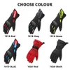 Luvas de cinco dedos Duhan 100% de motocicleta à prova d'água aquecida Guantes Motorbike Aquecimento Tela Touch Screen Gant Moto 230823