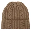 Beretten herfst winter gebreide warme hoeden vrouwen dames massieve kleur haakwol beanie caps buiten winddichte oorbeveiliging schedelcap