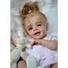 Dolls 22 -calowe rzadkie wyprzedane wyprzedane edtion Reborn Doll Kit Yannik z i ciałem słodka tkanin