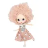 Dockor Icy DBS Blyth Doll 16 BJD Naken Joint Body With White Skin Pink Hair and Matte Face BL235 230822