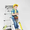 8 PCS Tool Hat Construction Worker Toys Build