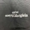 Men's Hoodies Sweatshirts Real Life Photo Margiela Hoodies Vintage Simple Letter Four Corner Standard Pullovers Top Cotton Hooded Sweatshirts J230823