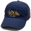ポロキャップラグジュアリーデザイナーお父さんの帽子男性と女性のための帽子帽子有名なブランドコットン調整可能なスカルスポーツゴルフカーブサンハットF2142