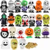 Autres fournitures de fête festive Halloween Clockwork Doll Cadeau Winding Eyes Jumping Ghost Teeth Witch Trick or Treat Party Kids Cadeau Happy Halloween Day Decor L0823