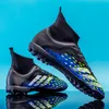 Safety Shoes Adult football shoes male professional rubber outsole turf competition training sports young wearresistant spikes 230822