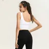 LLl-yoga beha dames nieuwe Europese en Amerikaanse mode schoonheid terug schokbestendig verzamelen sportbeha vest fitness yogakleding LLl-YW070 Sportkleding