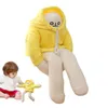 Peluş bebekler komik adam bebek muz doldurulmuş oyuncak ve sarı hoodies ste sarı hoodies çocuklar için kızlar kız 230823