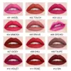 Lippenstift 12pcs/Lot Travel Kit Kleine langlebige wasserdichte Lippenstift Matt Lip Gloss Demo Set 12 Farben Mini Make-up Lamuseland #L18L12 230823