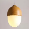 Lampade a sospensione Lampada moderna Norda Nordic Forma Giappone Light Vintage Dining Room Lighting Decor