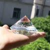 Декоративные фигурки 80 мм K9 Crystal Clear Pare Paper Weewewe Glass Giant Diamond Centerpeece Pography Decor